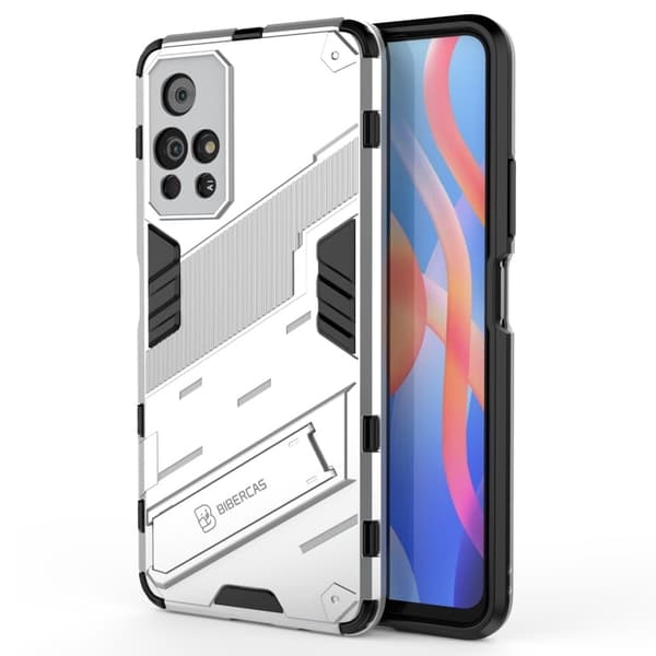 Shockproof Hybrid Deksel med A Modern Touch til Xiaomi Redmi Note 11T 5G / Note 11s 5g - Hvit White