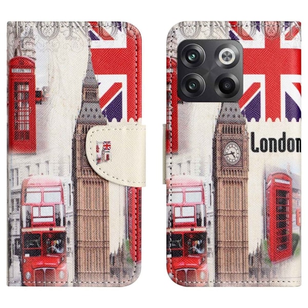 Wonderland OnePlus Ace Pro / 10t Flip Etui - London Big Ben Multicolor