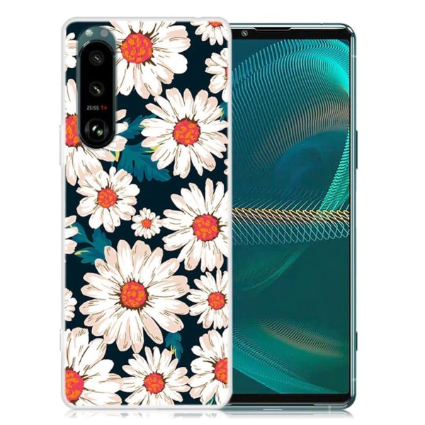 Deco Sony Xperia 5 III Etui - Little Daisies White