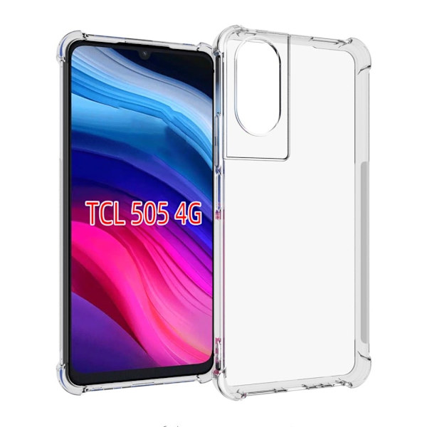 Lux-Case Airbag-deksel for TCL 505 Transparent