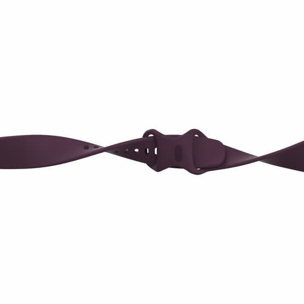 Fitbit Versa 3 / Sense silikonarmbånd - Mørk Lilla Størrelse: S Purple