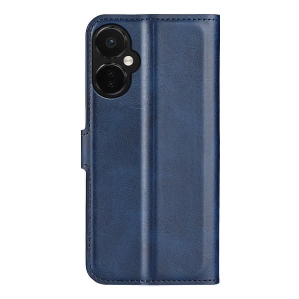 Hållbart konstläder OnePlus Nord CE 3 fodral med plånbok - Blå Blå