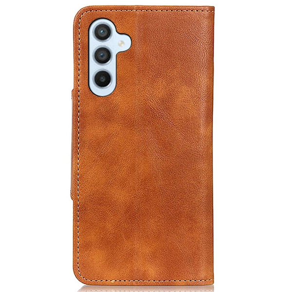 Alpha Samsung Galaxy M34 Läppäkotelo - Ruskea Brown