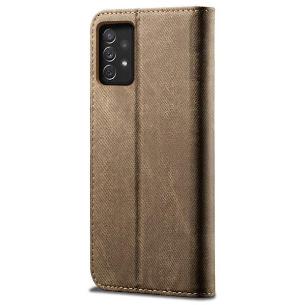 Jeans Samsung Galaxy A23 flip etui - Brun Brown
