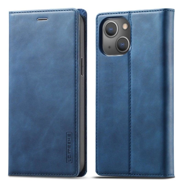 LC.IMEEKE iPhone 14 Plus Läppäkotelo - Sininen Blue