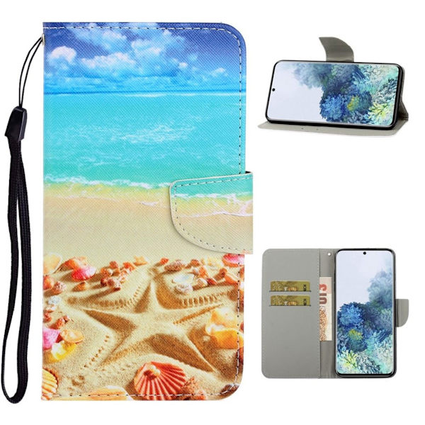 wonderland Samsung Galaxy S21 Plus flip etui - Sea Multicolor
