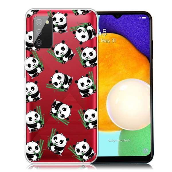 Deco Samsung Galaxy A03s deksel - Panda Og Bambus Multicolor