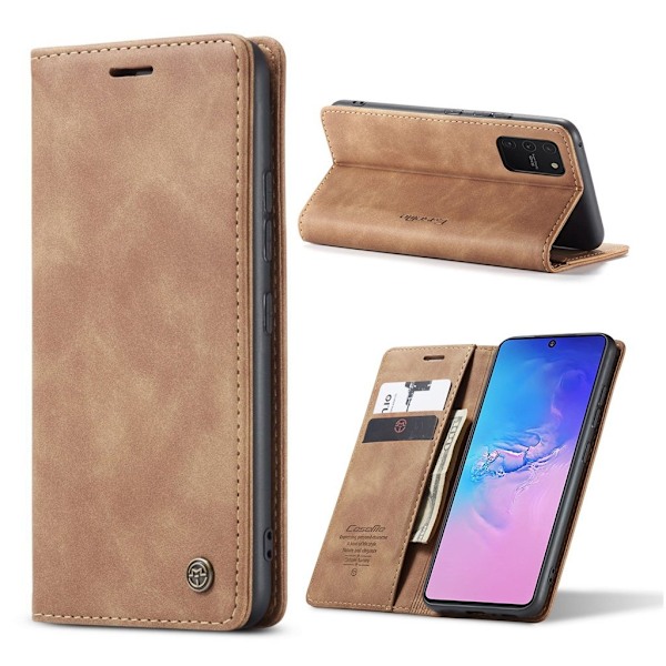 CaseMe Samsung Galaxy S10 Lite Vintage Etui - Brun Brown