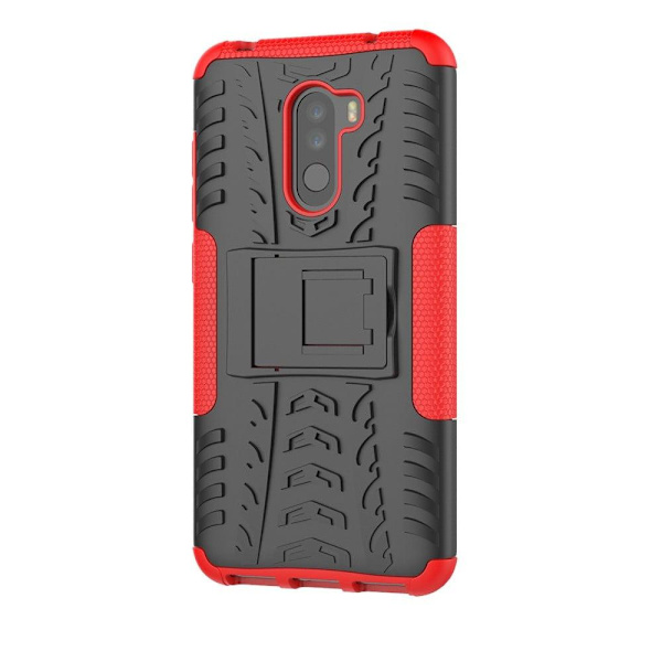 Offroad Etui Xiaomi Pocophone F1 - Rød Red