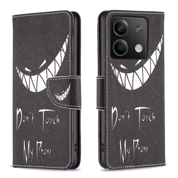 Wonderland Xiaomi Redmi Note 13 4G fodral -Rör Inte Min Telefon Svart