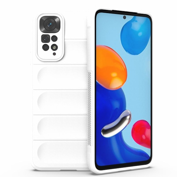 Deksel med mykt grep for Xiaomi Redmi Note 11S / Xiaomi Redmi Note 11 - Hvit White