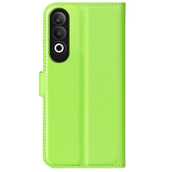 Classic OnePlus Nord CE4 / Oppo K12 flip etui - Grønn Green