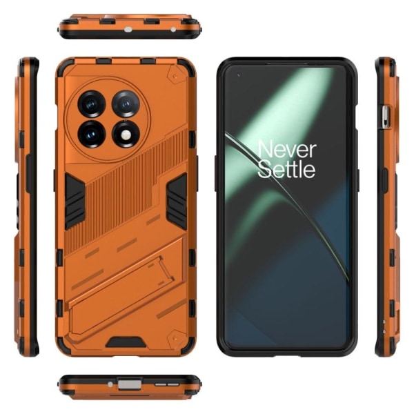 Iskunkestävä hybridikotelo OnePlus 11 - Oranssi Orange
