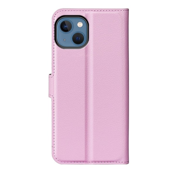 Klassisk iPhone 14 flip etui - Pink Pink