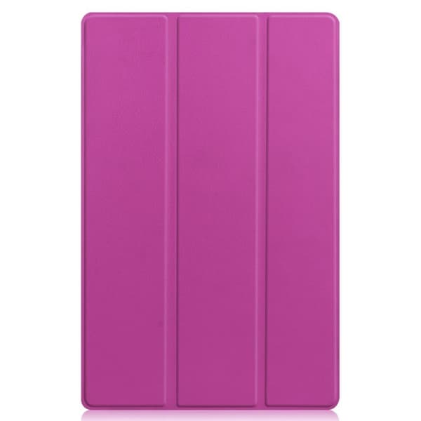 Lenovo Tab P11 tri-fold läderfodral - Lila Lila