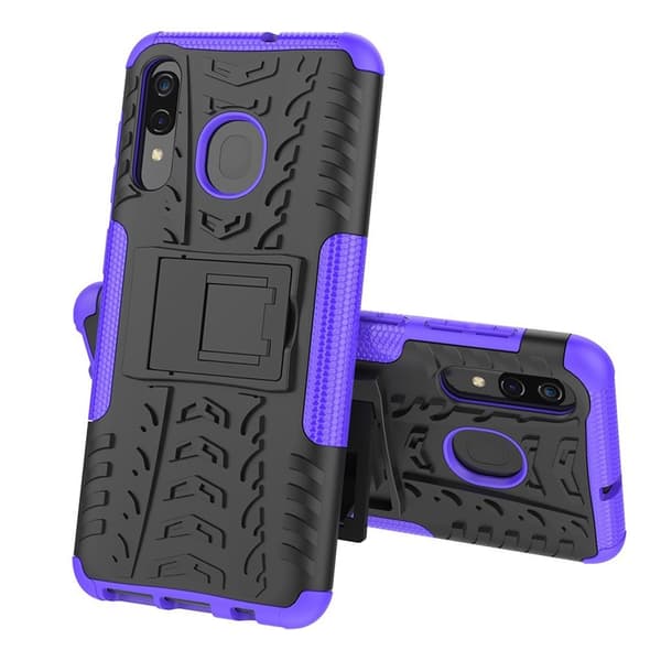 Offroad Samsung Galaxy A30 skal - Lila Lila
