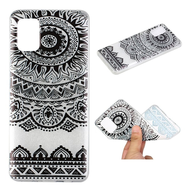 Deco Samsung Galaxy A31 Etui - Unik Mønster Black