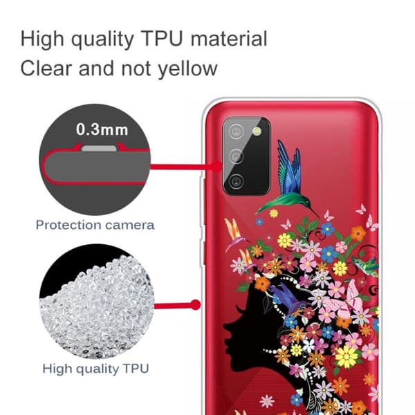 Deco Samsung Galaxy A03s deksel - Blomst Og Skjønnhet Multicolor