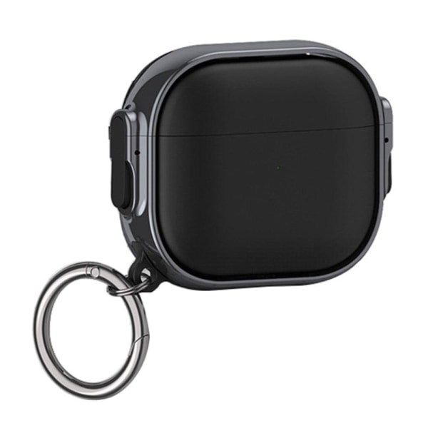 AirPods 3 electroplating case with ring buckle - Black / Black Svart