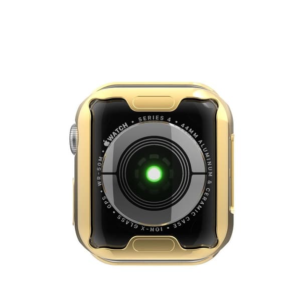 Apple Watch Series 3/2/1 38 mm galvaniserad lysterram - Guld Guld