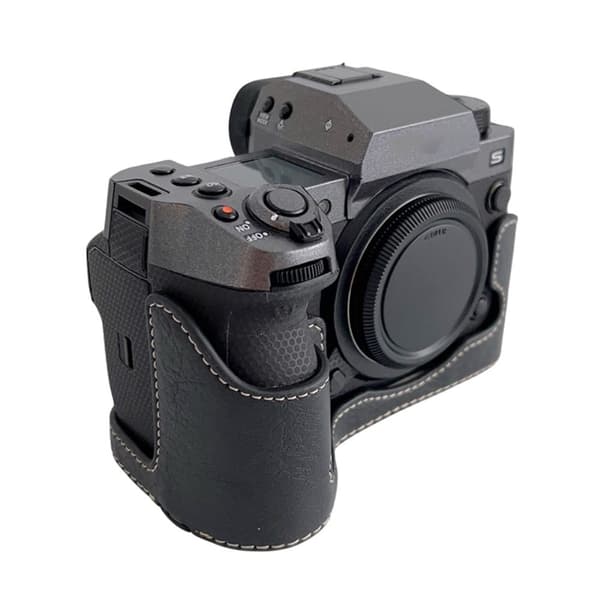 Fujifilm X-H2 halvkropps skinndeksel - Svart Black