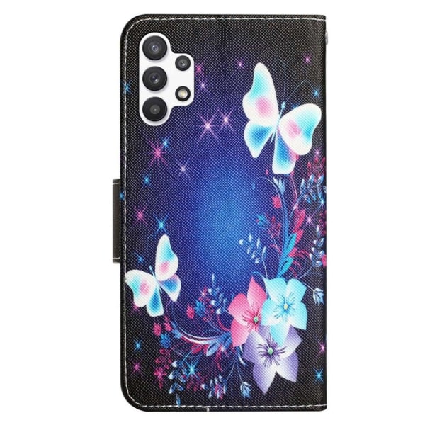 Wonderland Samsung Galaxy A04s / A13 5g / A13 4g Flip Etui - Sommerfugl Multicolor