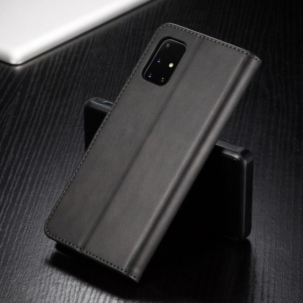 LC.IMEEKE Samsung Galaxy A71 5G Flip Etui - Sort Black