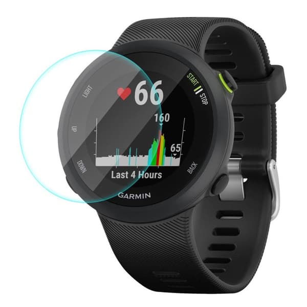 HAT PRINCE 9H karkaistua lasia näytönsuoja Garmin Forerunner 45 / 45s varten Transparent