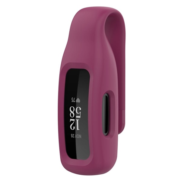 Fitbit Inspire 3 / 2 / Ace 3 silikoni clip cover - Viininpunainen Red