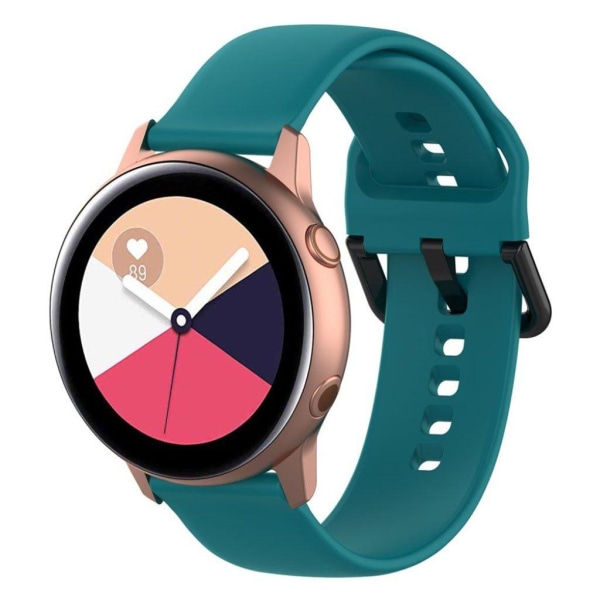 Samsung Galaxy Watch Active klockarmband i silikon - Grön Grön