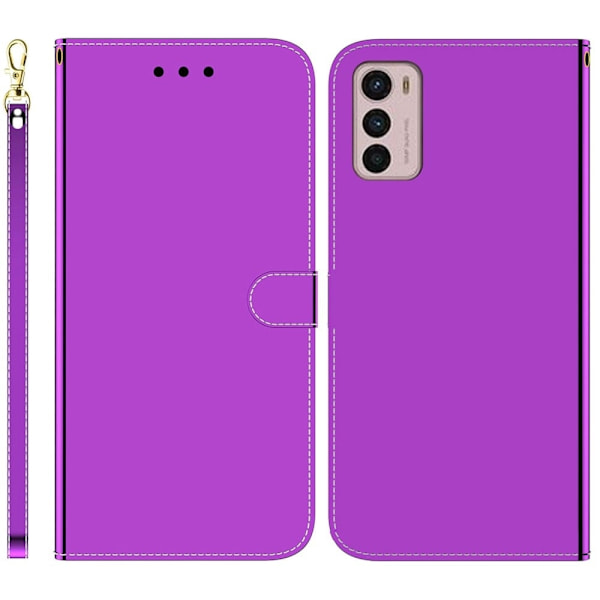 Mirror etui til Motorola Moto G42 - Lilla Purple