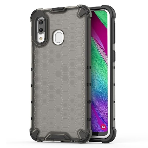 Bofink Honeycomb Samsung Galaxy A40 cover - Sort Black
