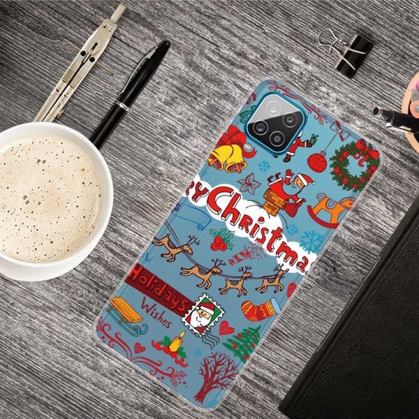 Deco Samsung Galaxy M33 5G deksel - Juledekorasjon Red