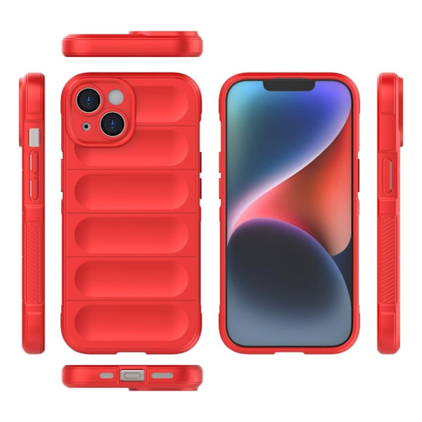 Deksel med mykt grep for iPhone 15 - Rød Red