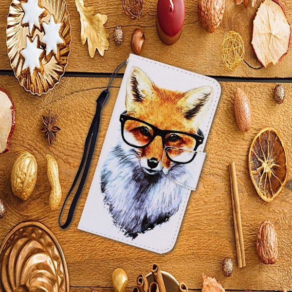 Wonderland Xiaomi Redmi 9 Läppäkotelo - Koira White