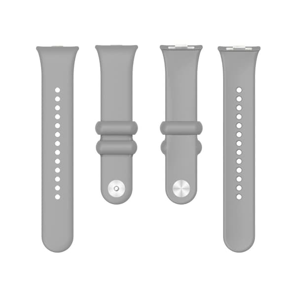 Xiaomi Smart Band 8 Pro enfärgat silikonarmband - Grå Silvergrå