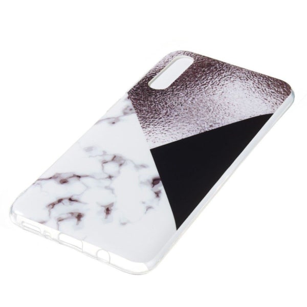 Marble design Samsung Galaxy A70 kotelot - Tyyli D Multicolor