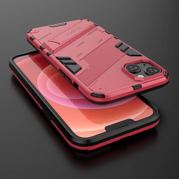 Shockproof Hybrid Suojakuori With A Modern Touch For iPhone 14 Plus - Rose Pink