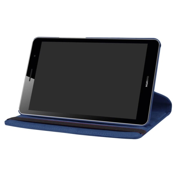 Huawei MediaPad T3 8.0 Roterbart fodral - Mörk blå Blå