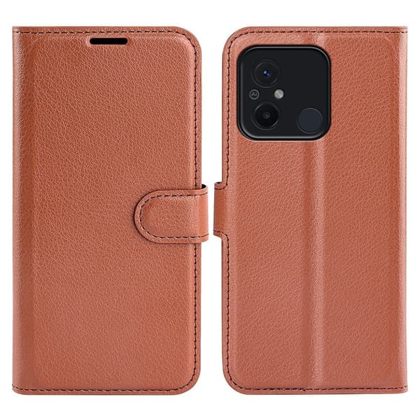 Classic Xiaomi Redmi 12C Flippetui - Brun Brown