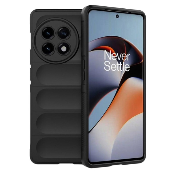 Mjukt greppformat OnePlus 11R / OnePlus Ace 2 skal - Svart Svart