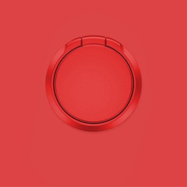 Universal, ensfarvet telefonringestativ - Rød Red