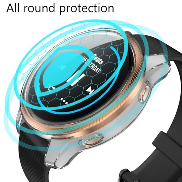 Garmin Venu hållbart galvaniseringsfodral - Transparent Transparent