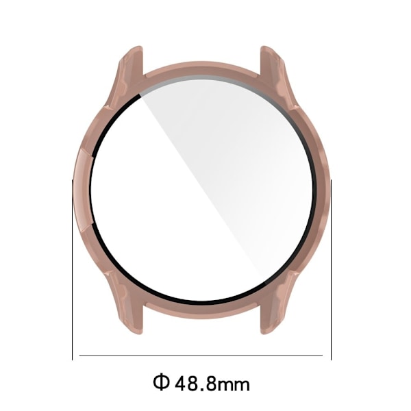 Garmin Forerunner 955 skyddsfodral med härdat glas - Sakura Rosa Rosa