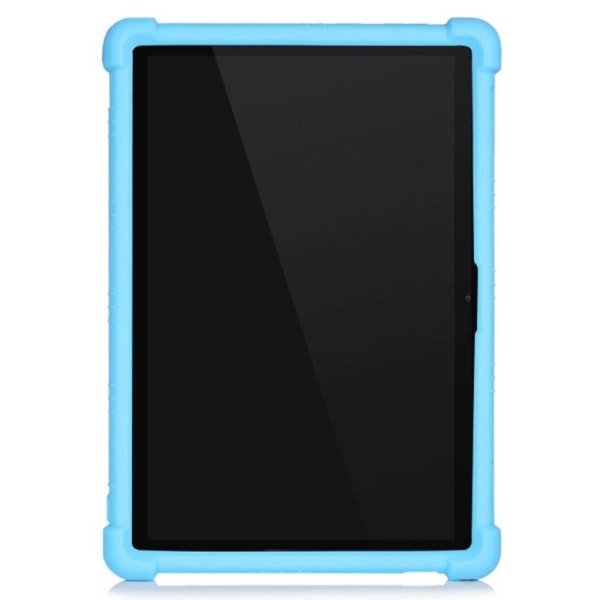 Silicone slide-out kickstand design case for Lenovo Tab M10 FHD Blue