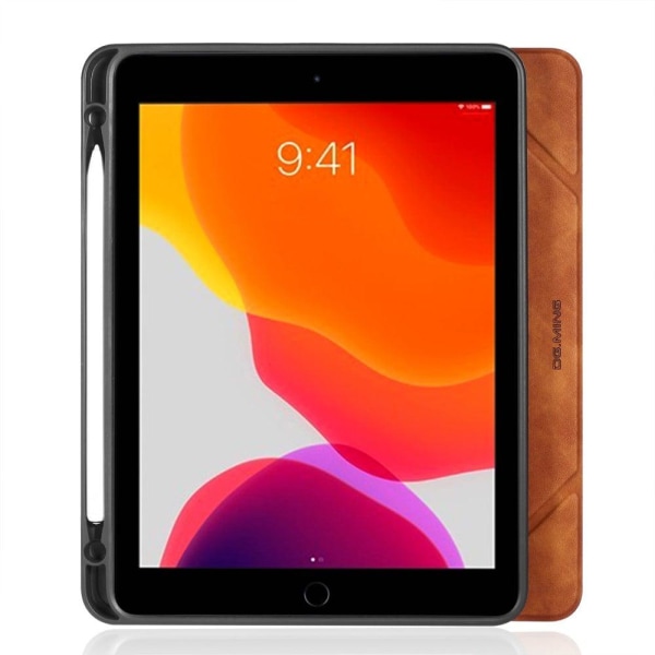 DG.MING See Series Etui Auto Wake & Sleep Læderskal iPad 10.2 (2 Brown