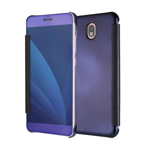 Samsung Galaxy J5 (2017) Deksel laget av plastikk og kunstlær – Lilla Purple