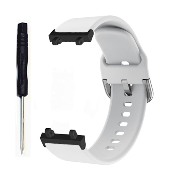 Amazfit T-Rex 2 klockarmband i flexibel silikon - Vit Vit