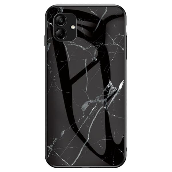 Fantasy Marmor Samsung Galaxy A04 skal - Svart Marmor Svart