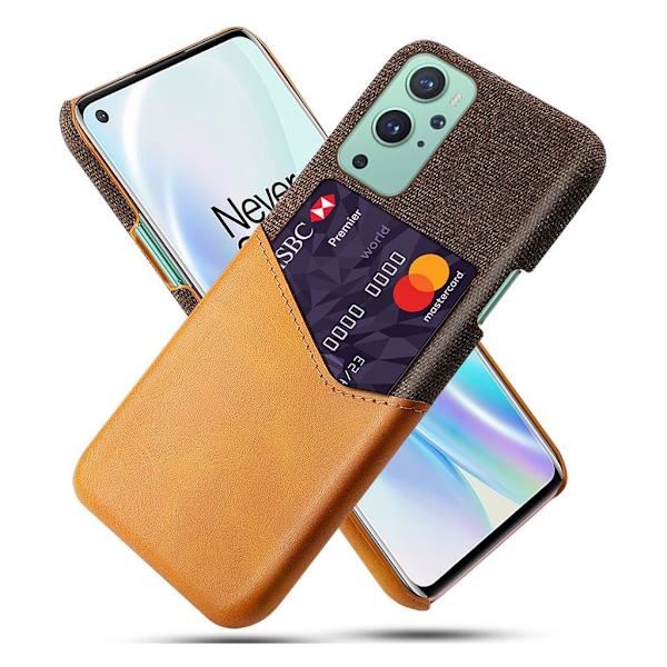 Bofink OnePlus 9 cover med kortholder - Orange Orange